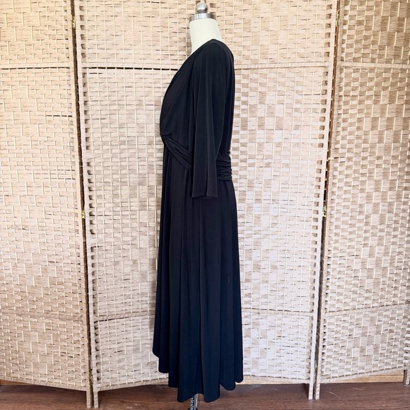 EUC Suzi Chin little black cocktail dress 14W - Picture 8 of 12